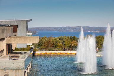 Image of the Fountains at Ithaca College
