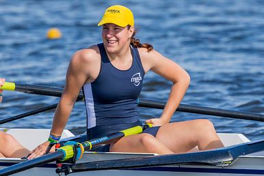 Image of Athlete Participating in Rowing
